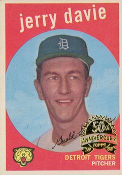 2008 Topps Heritage - 50th Anniversary Buybacks #256 Jerry Davie Front