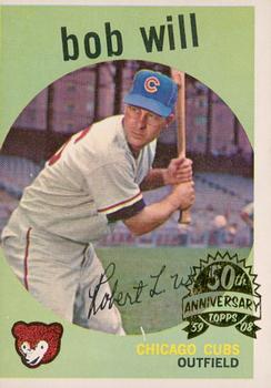 2008 Topps Heritage - 50th Anniversary Buybacks #388 Bob Will Front