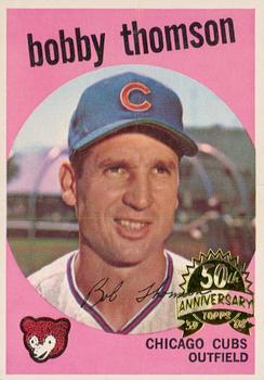 2008 Topps Heritage - 50th Anniversary Buybacks #429 Bobby Thomson Front