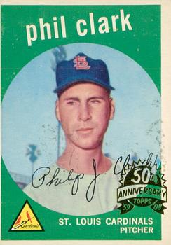 2008 Topps Heritage - 50th Anniversary Buybacks #454 Phil Clark Front