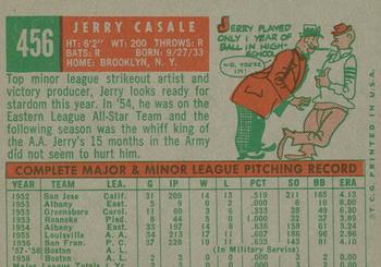 2008 Topps Heritage - 50th Anniversary Buybacks #456 Jerry Casale Back