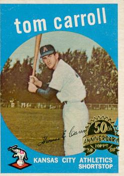 2008 Topps Heritage - 50th Anniversary Buybacks #513 Tom Carroll Front