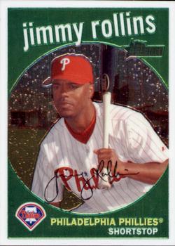 2008 Topps Heritage - Chrome #C25 Jimmy Rollins  Front