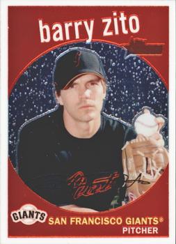 2008 Topps Heritage - Chrome #C46 Barry Zito  Front