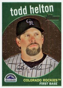 2008 Topps Heritage - Chrome #C65 Todd Helton  Front