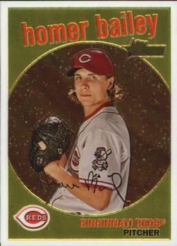 2008 Topps Heritage - Chrome #C73 Homer Bailey  Front