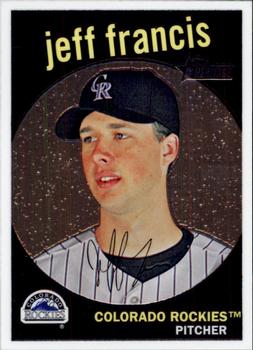 2008 Topps Heritage - Chrome #C82 Jeff Francis  Front
