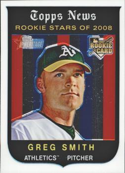 2008 Topps Heritage - Chrome #C222 Greg Smith  Front