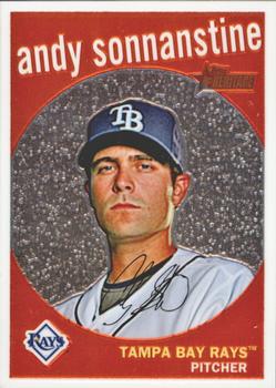 2008 Topps Heritage - Chrome #C233 Andy Sonnanstine  Front