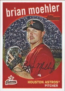 2008 Topps Heritage - Chrome #C296 Brian Moehler  Front