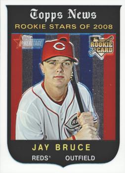 2008 Topps Heritage - Chrome #C300 Jay Bruce  Front