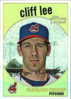 2008 Topps Heritage - Chrome Refractors #C202 Cliff Lee Front