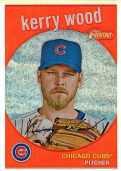 2008 Topps Heritage - Chrome Refractors #C209 Kerry Wood Front