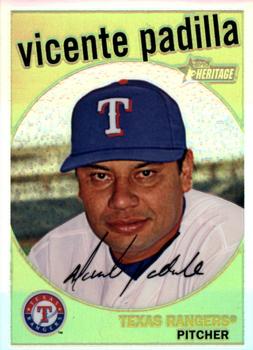 2008 Topps Heritage - Chrome Refractors #C235 Vicente Padilla Front