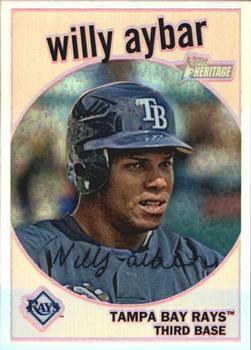 2008 Topps Heritage - Chrome Refractors #C259 Willy Aybar Front