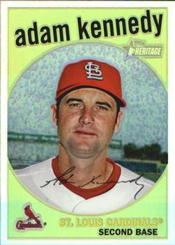 2008 Topps Heritage - Chrome Refractors #C262 Adam Kennedy Front