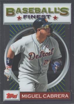 2020 Topps Finest Flashbacks #3 Miguel Cabrera Front