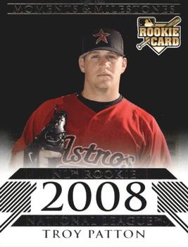 2008 Topps Moments & Milestones - Black #186 Troy Patton Front