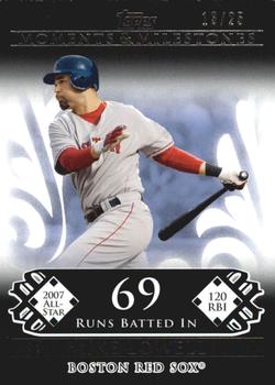 2008 Topps Moments & Milestones - Black #102-69 Mike Lowell Front
