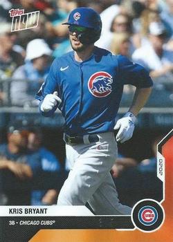 2020 Topps Now Road to Opening Day Chicago Cubs - Orange #OD-304 Kris Bryant Front