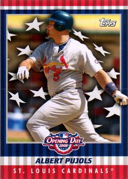 2008 Topps Opening Day - Flapper Cards #FC-AP Albert Pujols Front