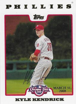 2008 Topps Opening Day - Gold #13 Kyle Kendrick Front