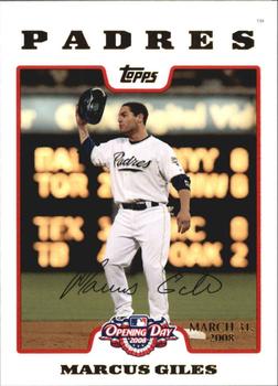 2008 Topps Opening Day - Gold #43 Marcus Giles Front