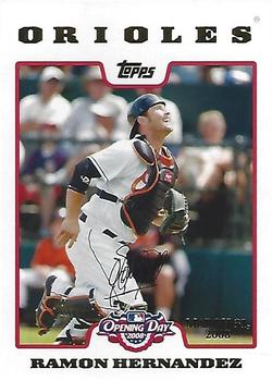 2008 Topps Opening Day - Gold #137 Ramon Hernandez Front