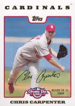 2008 Topps Opening Day - Gold #151 Chris Carpenter Front