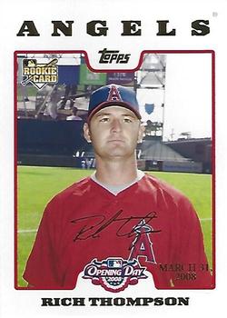 2008 Topps Opening Day - Gold #198 Rich Thompson Front