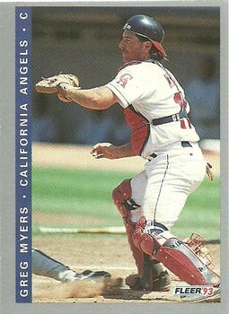 1993 Fleer Final Edition #F-185 Greg Myers Front