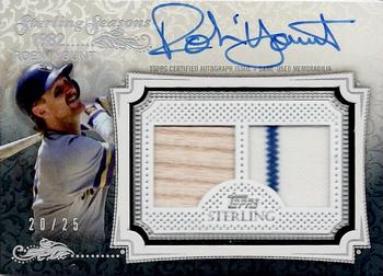 2020 Topps Sterling - Sterling Seasons Autograph Relics #SSAR-RY Robin Yount Front