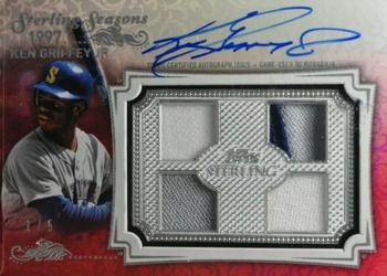 2020 Topps Sterling - Sterling Seasons Autograph Relics Red #SSAR-KGR Ken Griffey Jr. Front