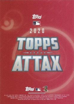 2020 Topps Attax #NNO Matthew Boyd Back