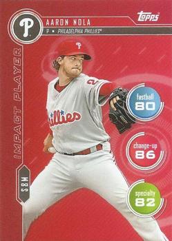 2020 Topps Attax #NNO Aaron Nola Front