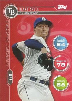 2020 Topps Attax #NNO Blake Snell Front