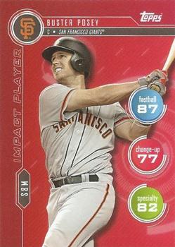 2020 Topps Attax #NNO Buster Posey Front