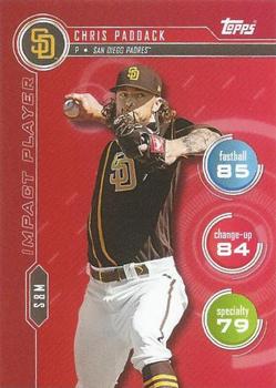 2020 Topps Attax #NNO Chris Paddack Front