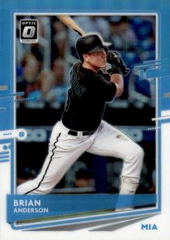 2020 Donruss Optic - Carolina Blue and White #164 Brian Anderson Front