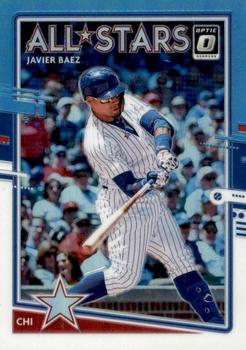 2020 Donruss Optic - Carolina Blue and White #200 Javier Baez Front