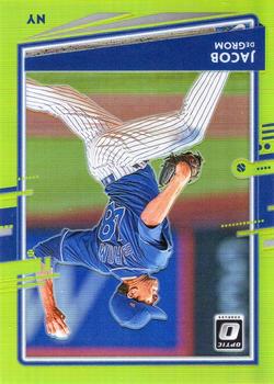 2020 Donruss Optic - Lime Green #103 Jacob deGrom Front