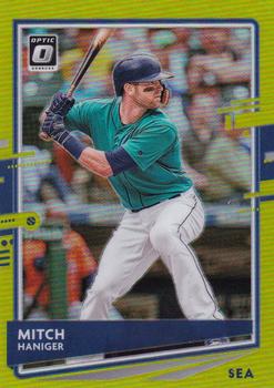 2020 Donruss Optic - Lime Green #121 Mitch Haniger Front