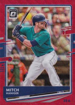2020 Donruss Optic - Red Wave #121 Mitch Haniger Front