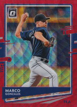 2020 Donruss Optic - Red Wave #177 Marco Gonzales Front
