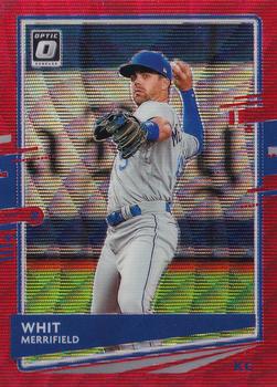 2020 Donruss Optic - Red Wave #188 Whit Merrifield Front