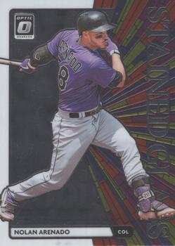 2020 Donruss Optic - Stained Glass #SG-1 Nolan Arenado Front