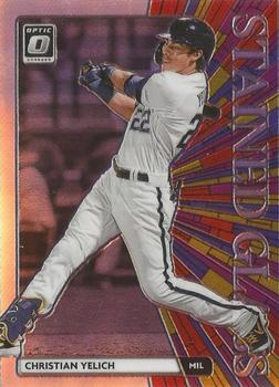 2020 Donruss Optic - Stained Glass Holo #SG-2 Christian Yelich Front