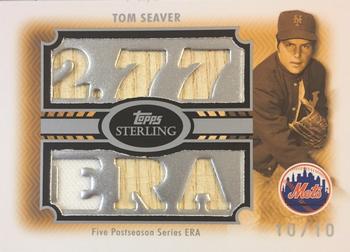 2008 Topps Sterling - Career Stats Relics Six #6CS-22 Tom Seaver Front