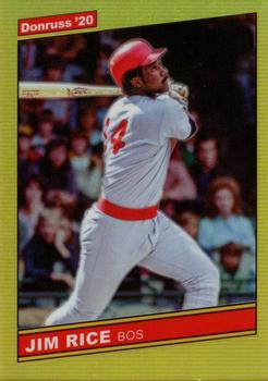 2020 Donruss Optic - Retro 1986 Gold #R86-18 Jim Rice Front