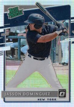 2020 Donruss Optic - Rated Prospects Holo #RP-11 Jasson Dominguez Front
